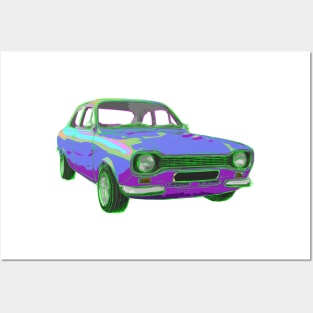 Classic Escort MK1 Psychedelic Posters and Art